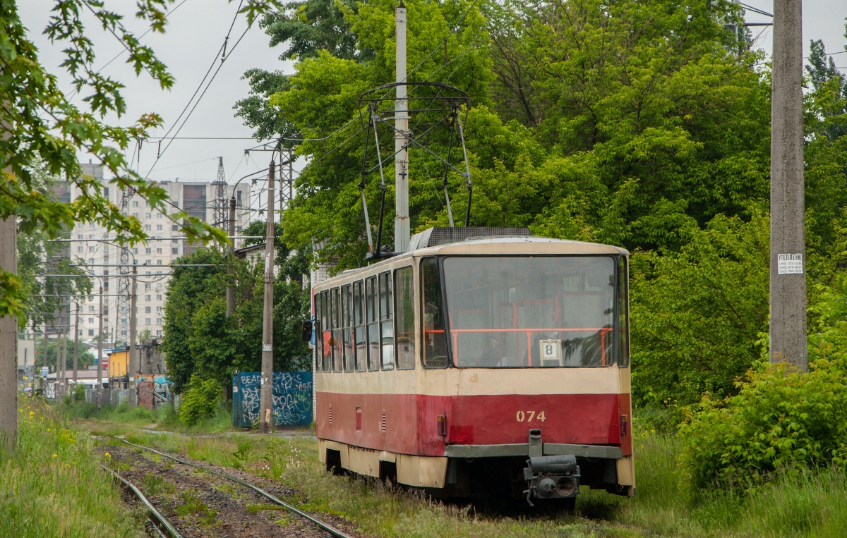 基辅, Tatra T6B5SU # 074
