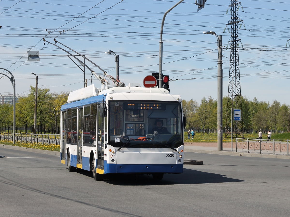 Санкт-Петербург, Тролза-5265.00 «Мегаполис» № 3520