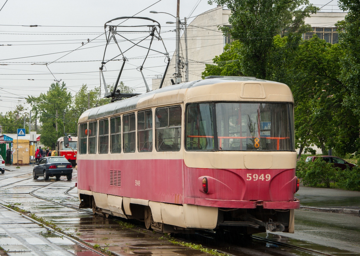 Киев, Tatra T3SU № 5949