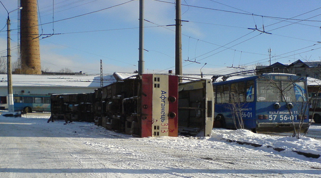 Черновцы, Škoda 14Tr11/6 № 313; Черновцы, Škoda 14Tr11/6 № 317