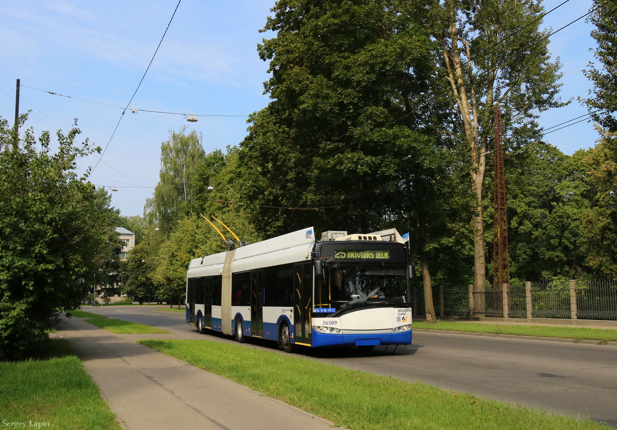 Рига, Solaris Trollino III 18 Ganz № 26509