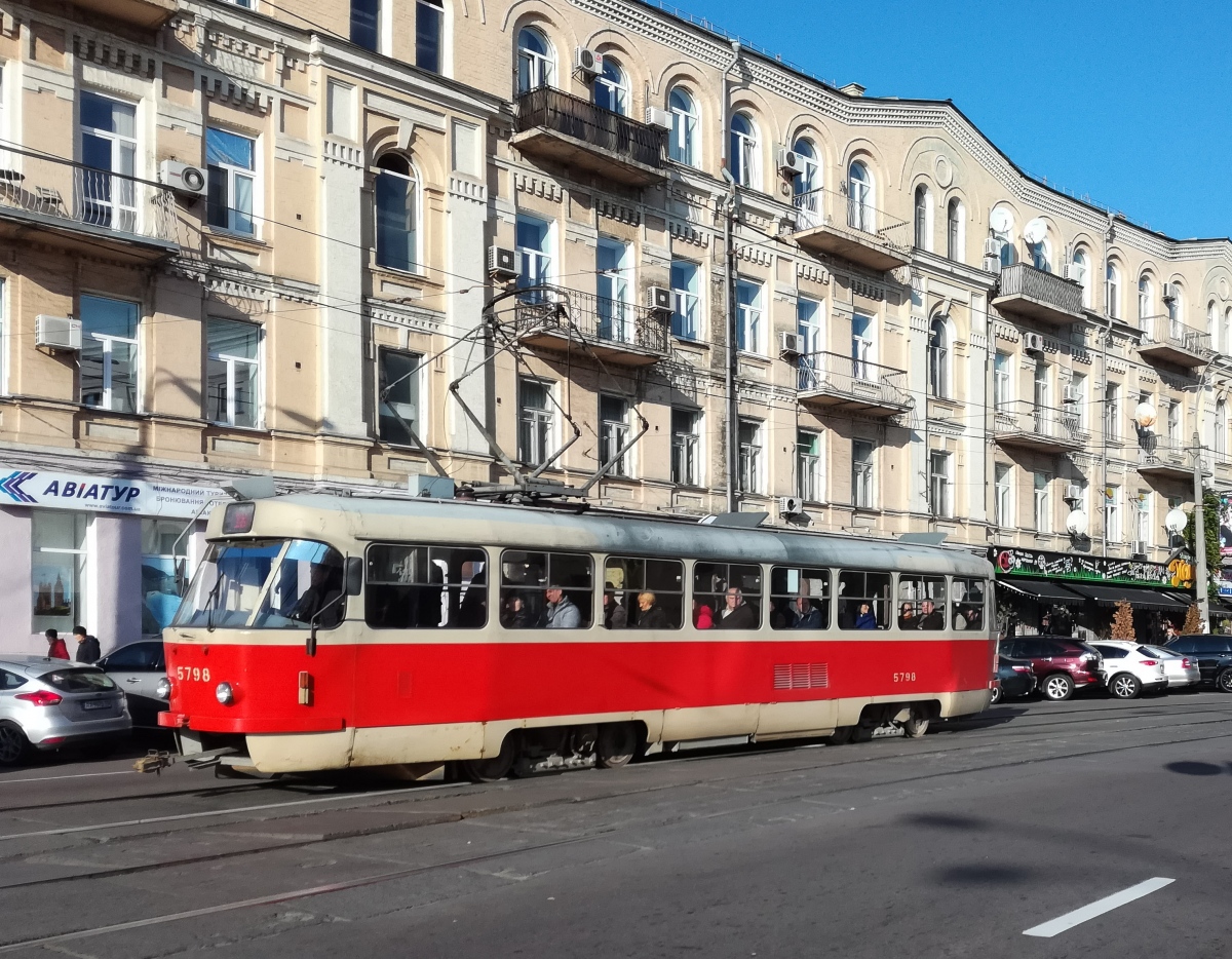 Киев, Tatra T3SUCS № 5798