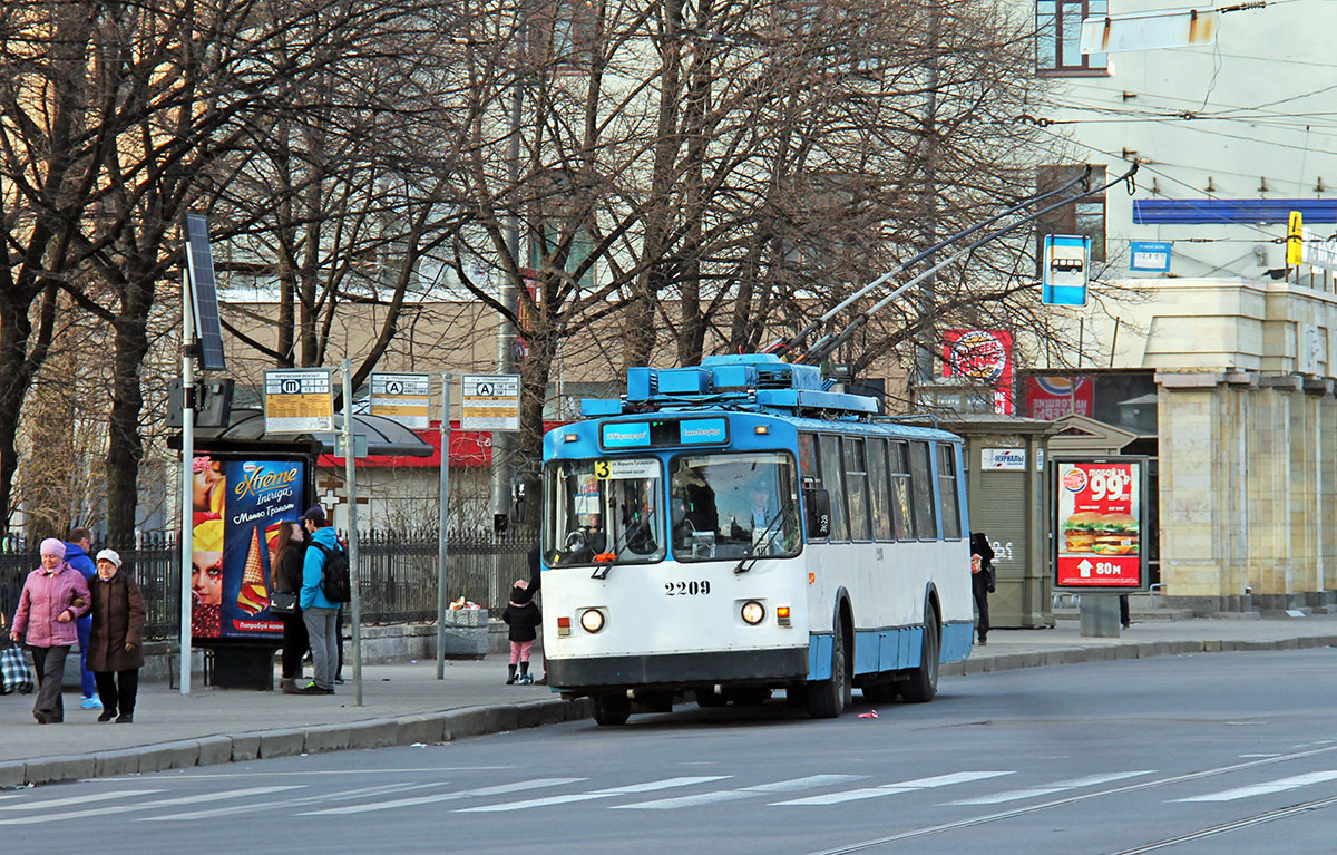 Санкт-Петербург, ВМЗ-170 № 2209