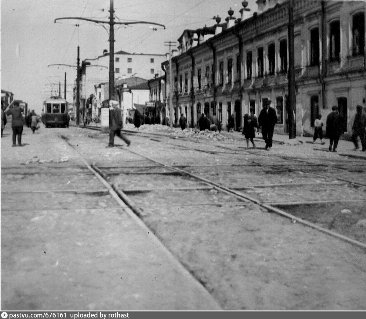 Самара — Исторические фотографии — Электрический трамвай (1921-1941); Самара — Трамвайные линии Самара — Исторические фотографии — Электрический трамвай (1921-1941); Самара — Трамвайные линии