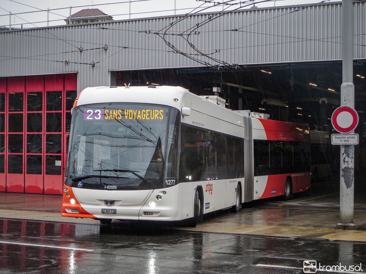 Женева, Hess lighTram 19 TOSA № 1277