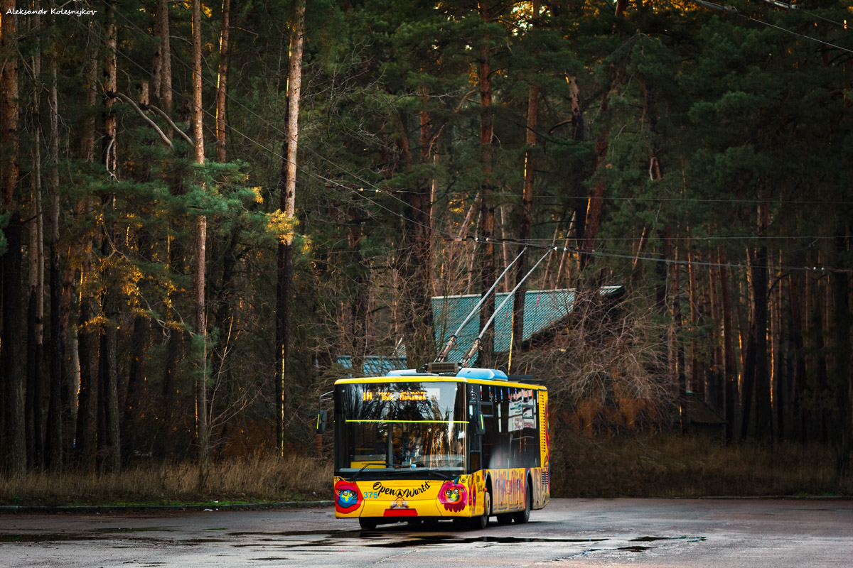 Черкассы, ЛАЗ E183D1 № 375