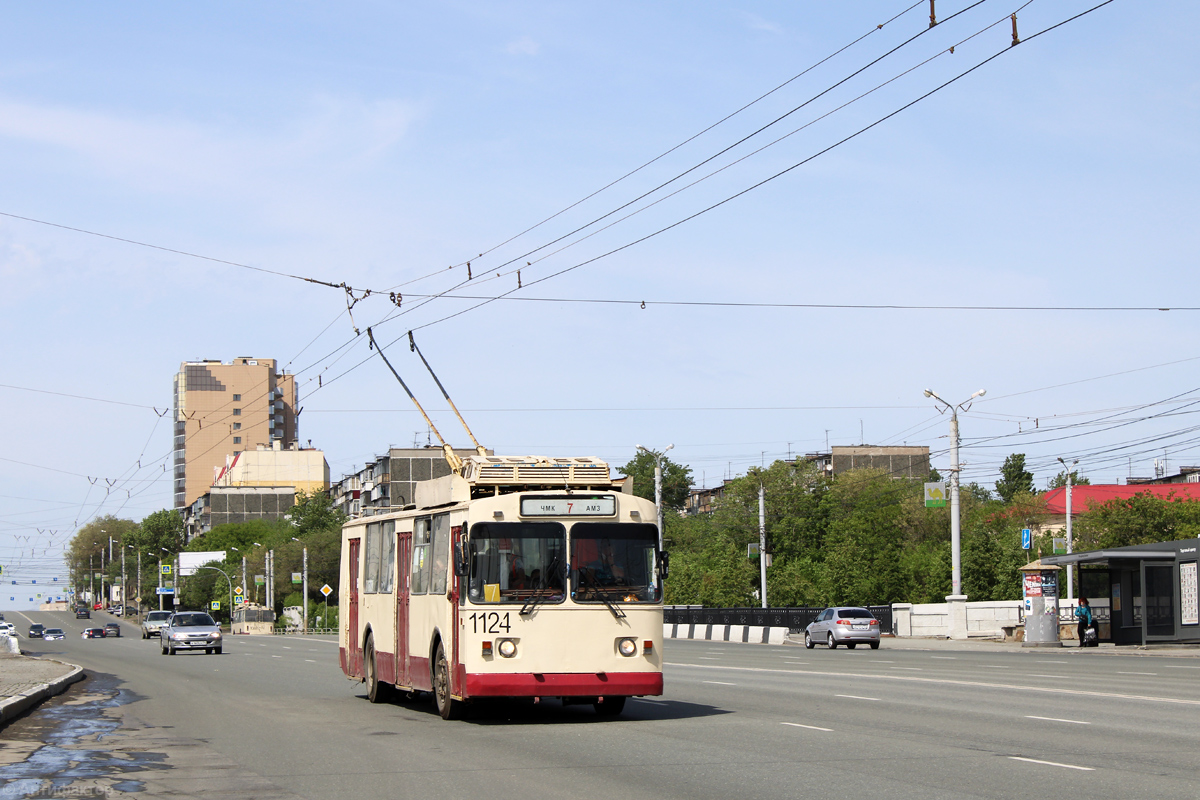 Челябинск, ЗиУ-682Г [Г00] № 1124