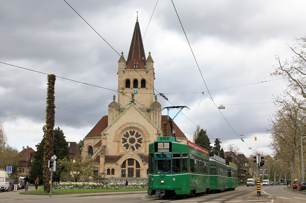 Basel, Schindler/SIG/BBC Be 4/4 № 492