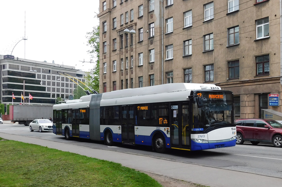 Рига, Škoda 27Tr Solaris III № 27613