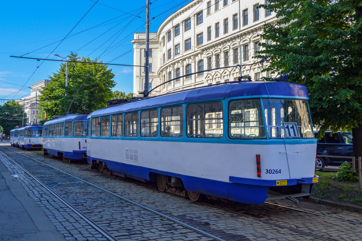 Riga, Tatra T3A — 30264