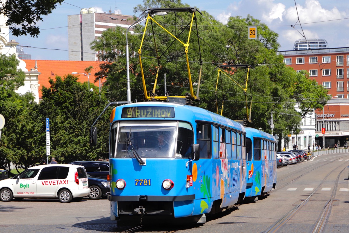 Братислава, Tatra T3P № 7781; Братислава, Tatra T3P № 7782
