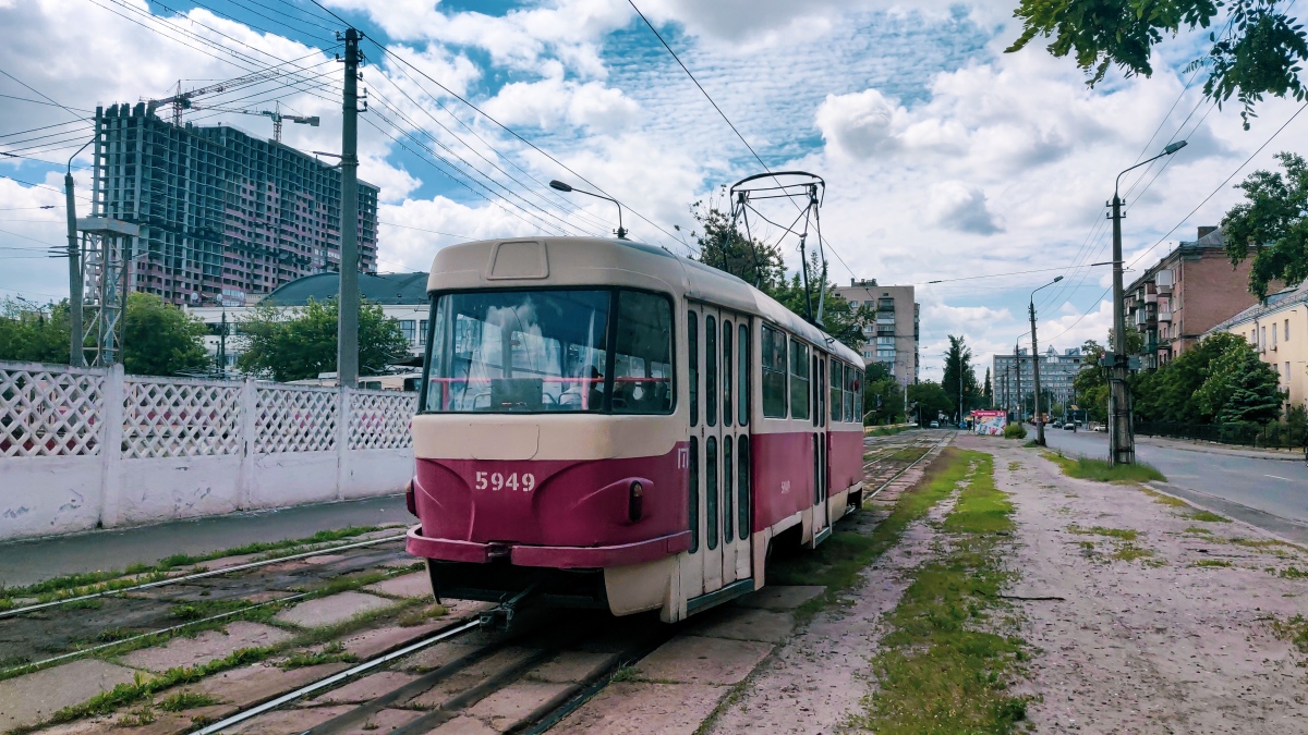 Киев, Tatra T3SU № 5949