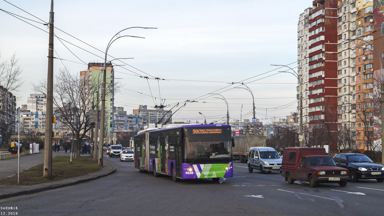 Киев, ЛАЗ E301D1 № 4638