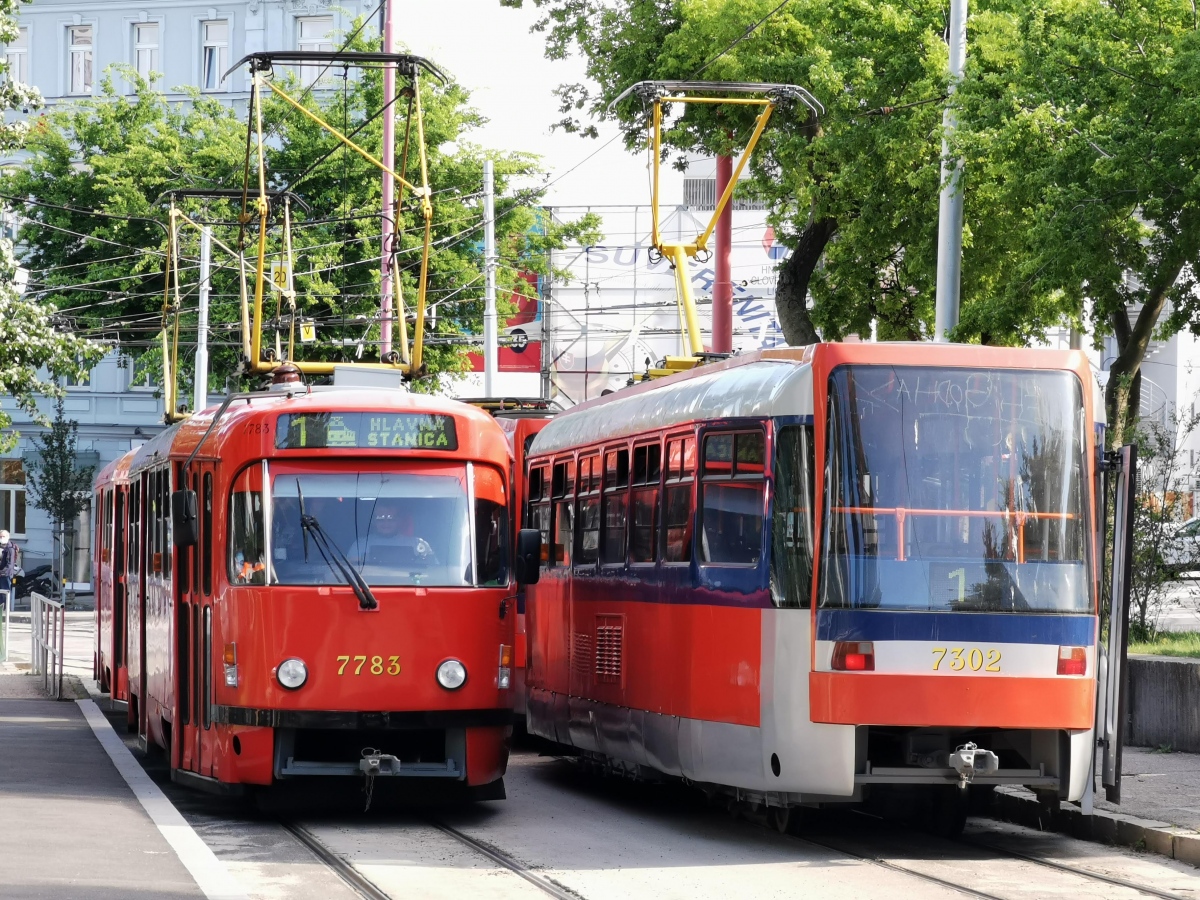 Bratysława, Tatra T3P Nr 7783