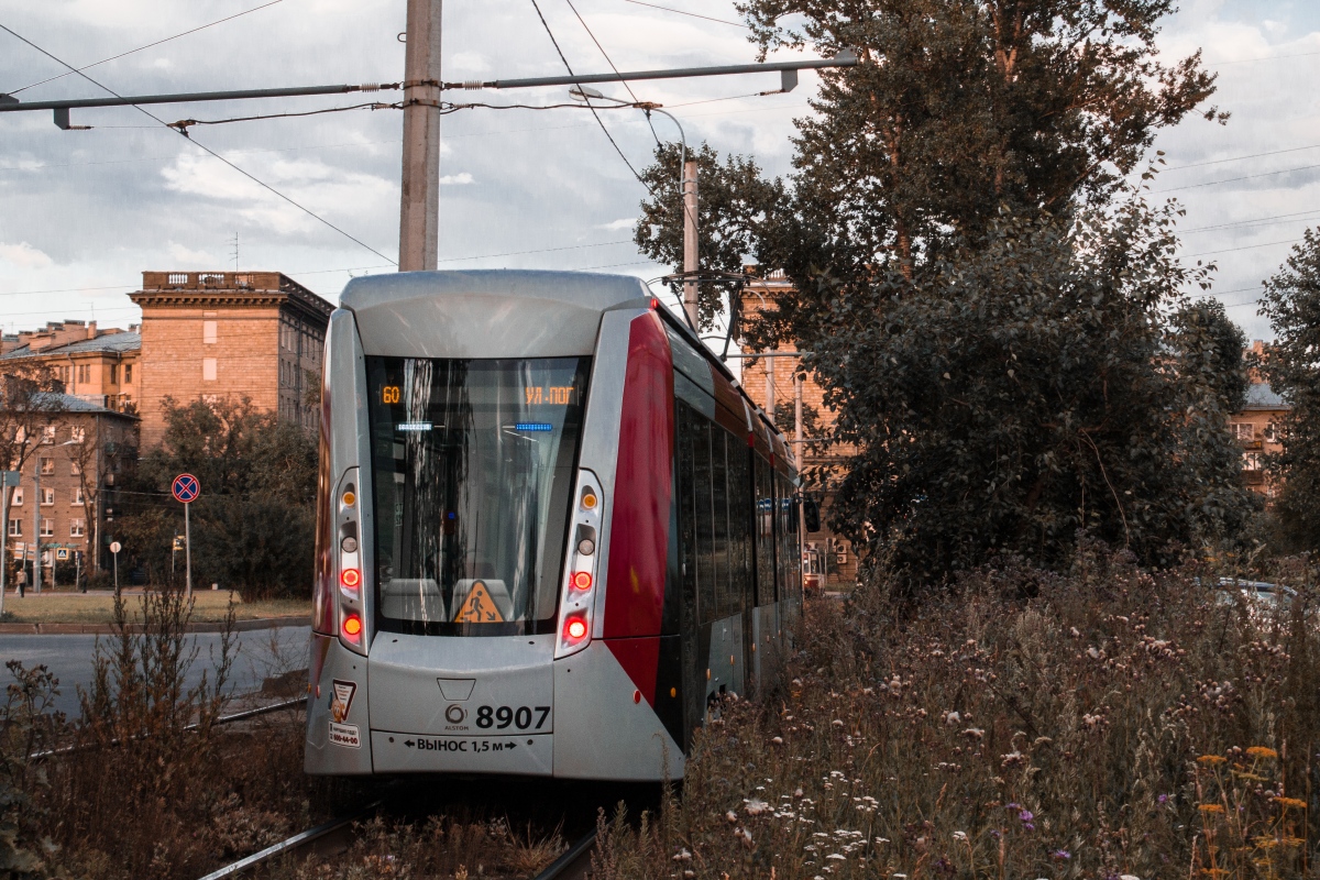 Санкт-Петербург, 71-801 (Alstom Citadis 301 CIS) № 8907