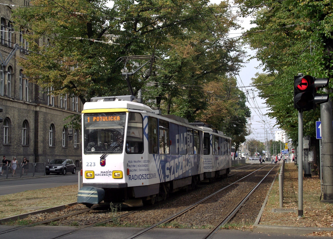 Щецин, Tatra T6A2M № 223