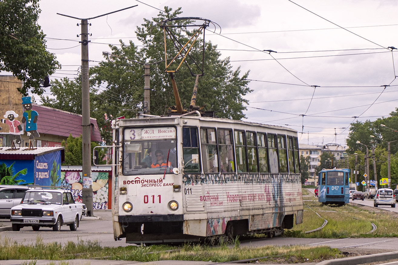 Усолье-Сибирское, 71-605 (КТМ-5М3) № 011