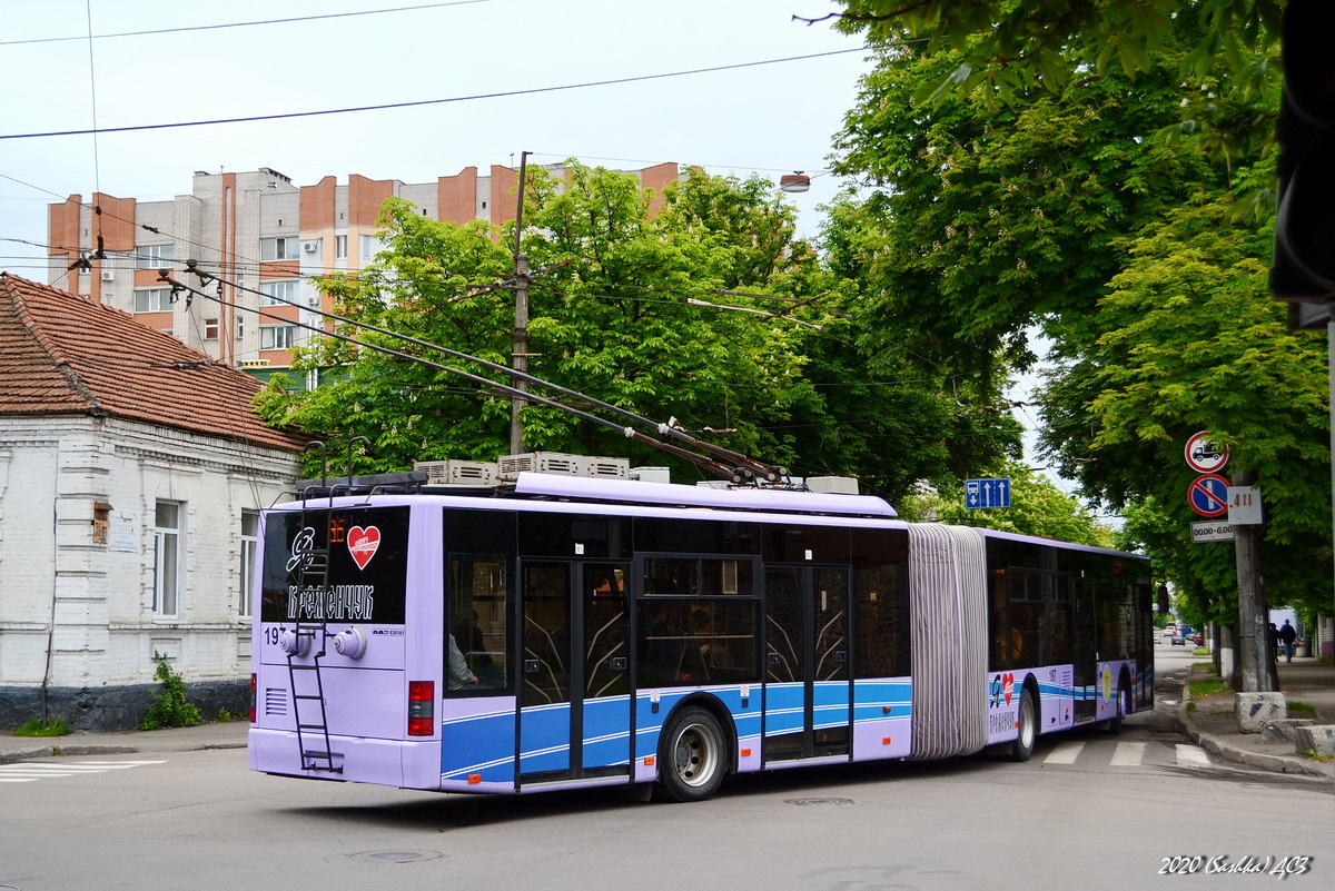Кременчуг, ЛАЗ E301A1 № 197
