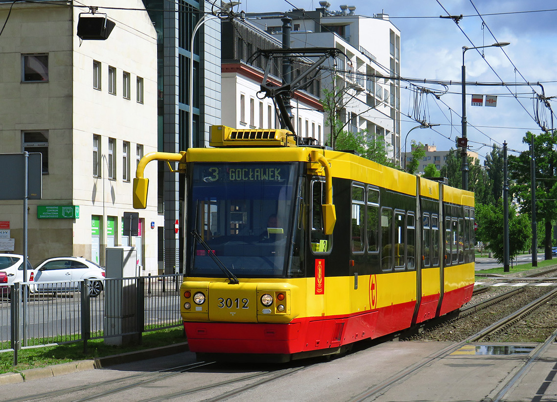 Варшава, Konstal 116Na/1 № 3012