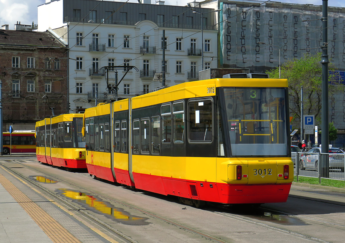 Варшава, Konstal 116Na/1 № 3012