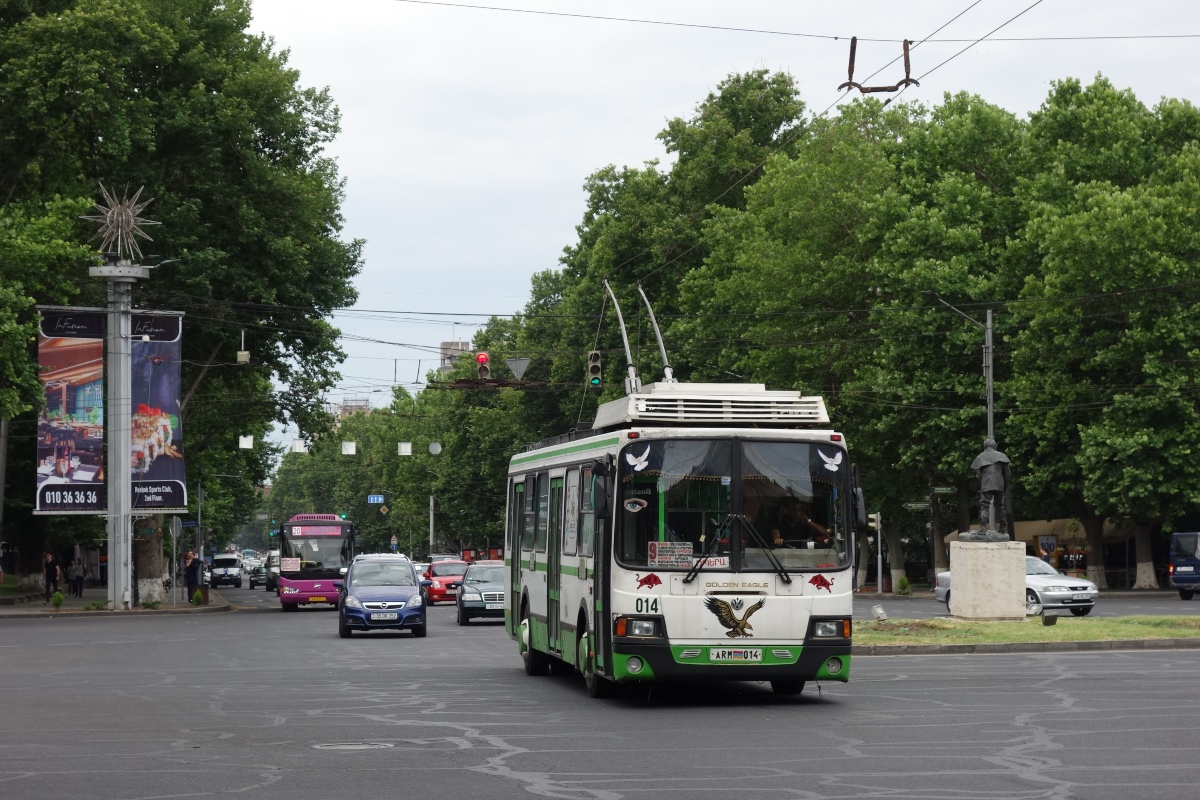 Ереван, ЛиАЗ-5280 (ВЗТМ) № 014