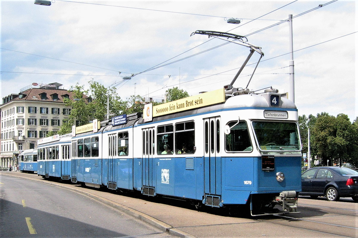 Цюрих, SWS/SIG/BBC Be 4/6 "Mirage" № 1679