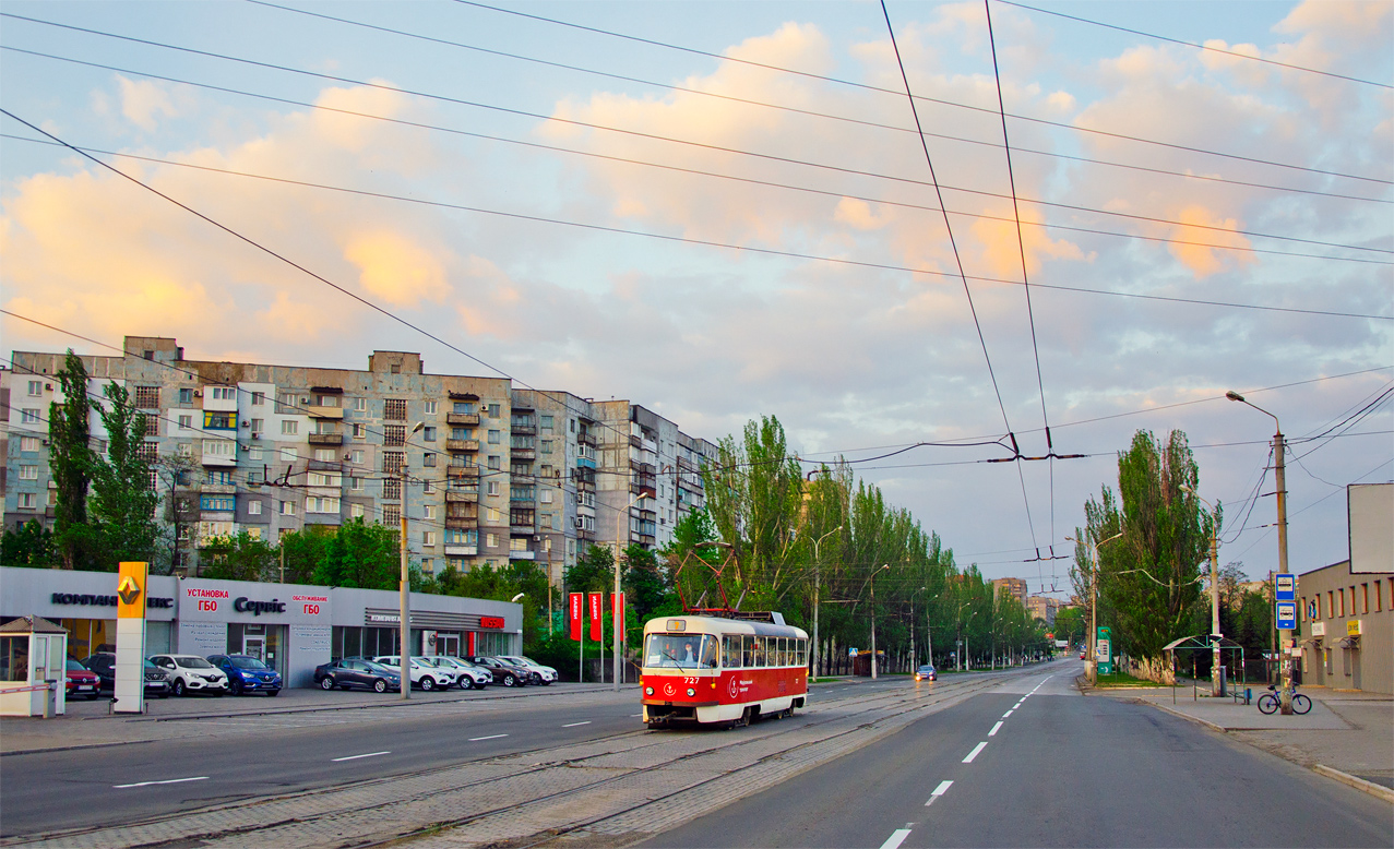 Мариуполь, Tatra T3A № 727