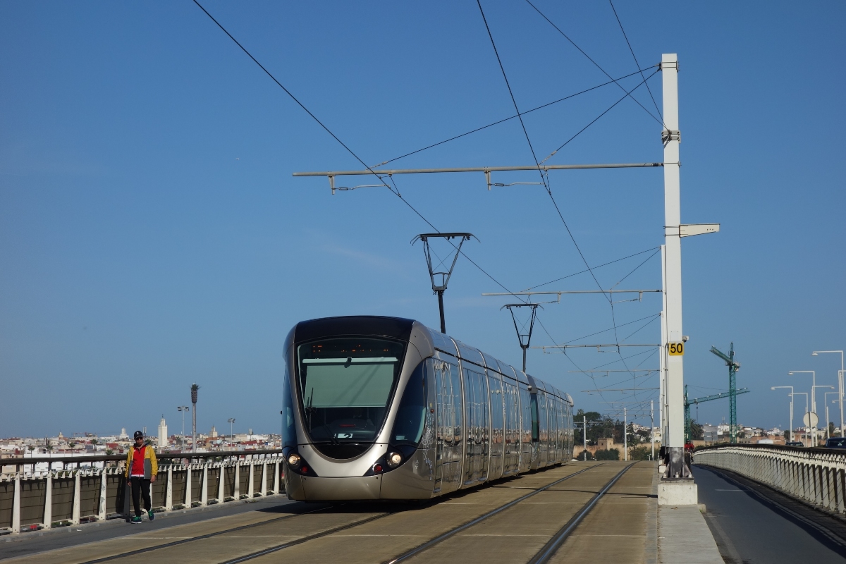 Рабат - Сале, Alstom Citadis 302 № 021