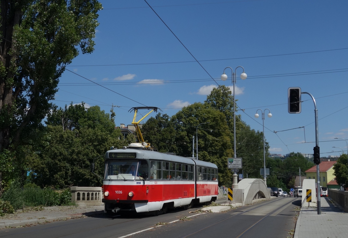 Брно, Tatra K2P № 1026 Брно, Tatra K2P № 1026