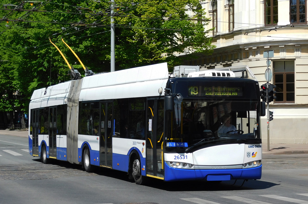 Рига, Solaris Trollino III 18 Ganz № 26531