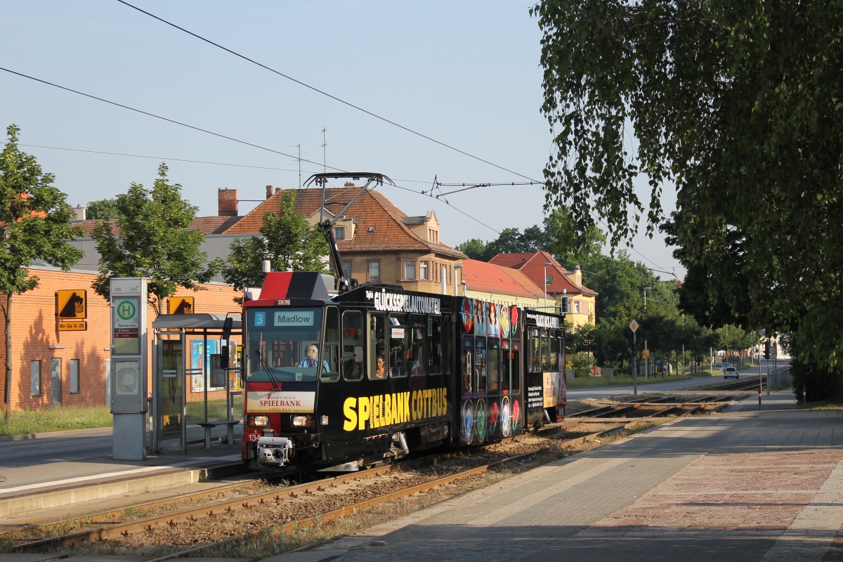 Котбус, Tatra KTNF6 № 134