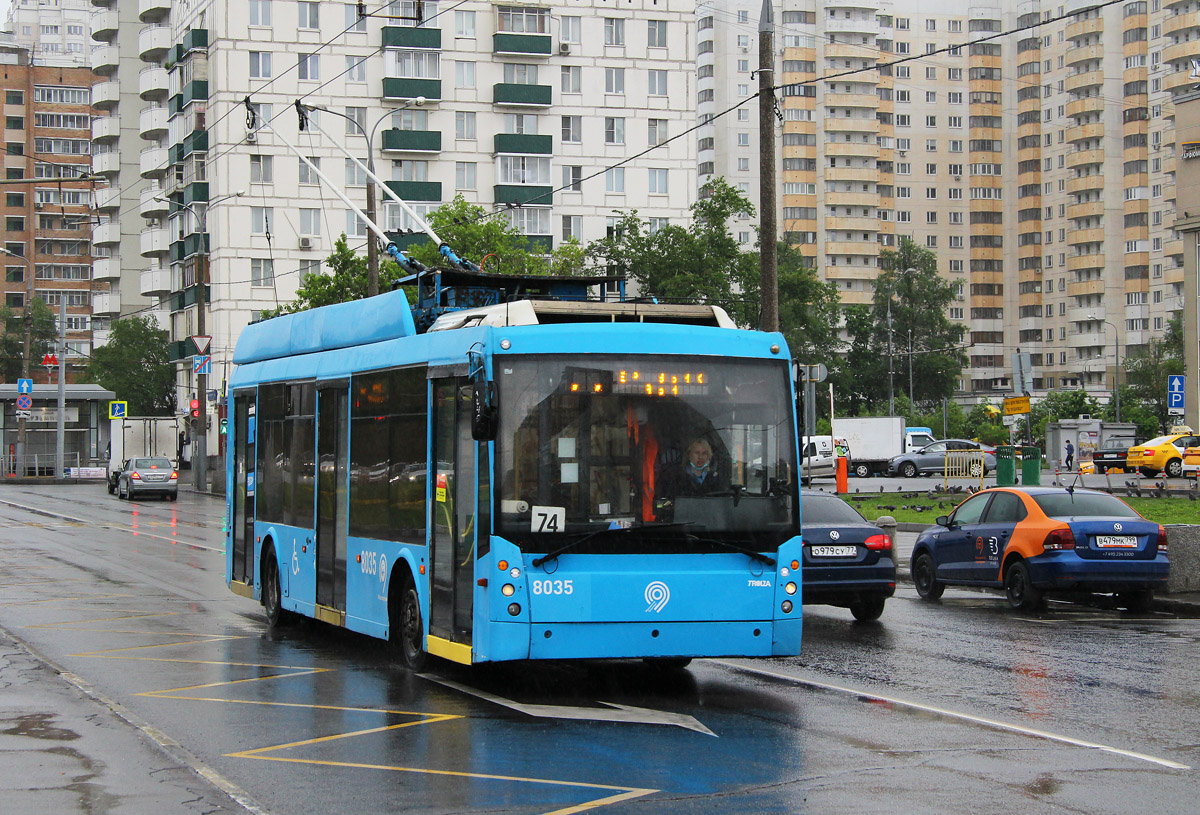 Москва, Тролза-5265.00 «Мегаполис» № 8035