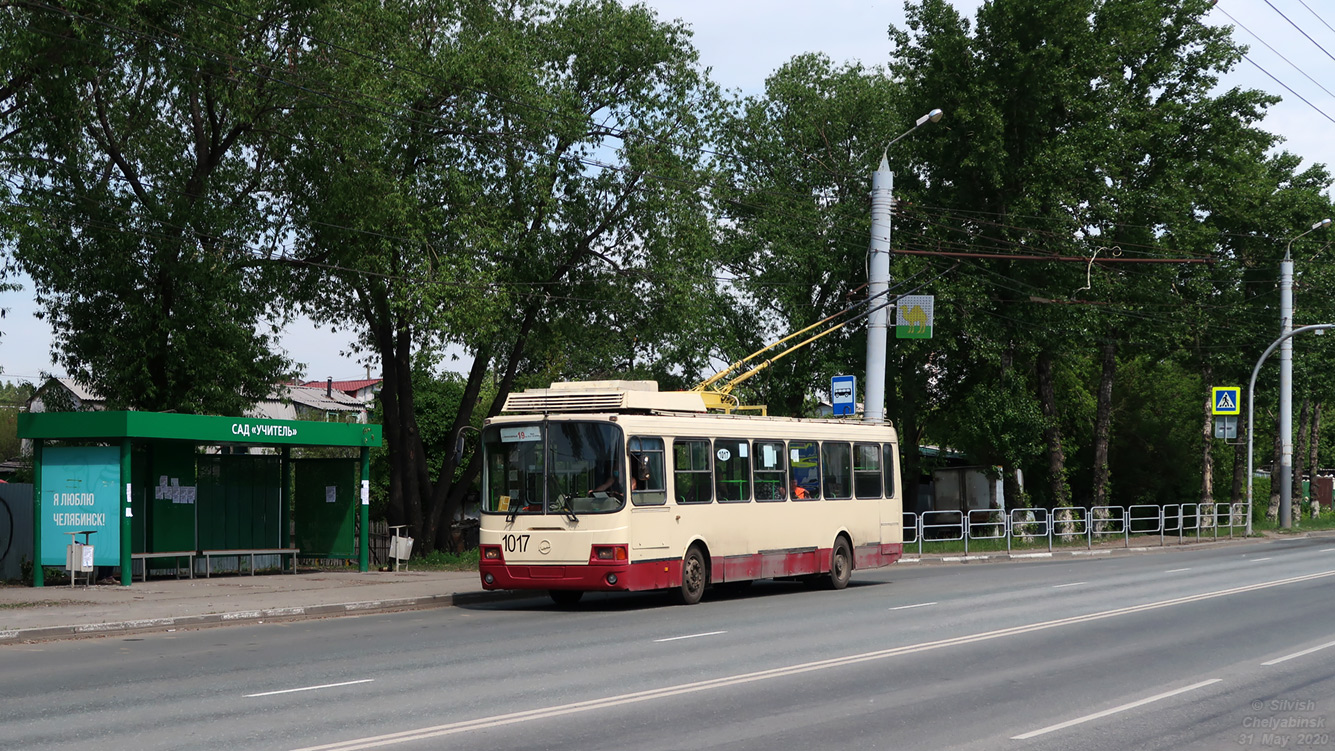 Челябинск, ЛиАЗ-5280 (ВЗТМ) № 1017