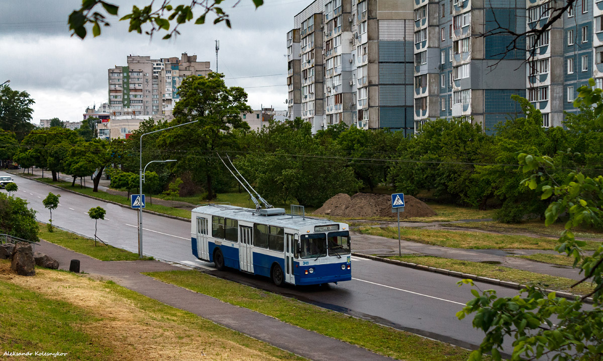 Черкассы, ЗиУ-682Г [Г00] № 349