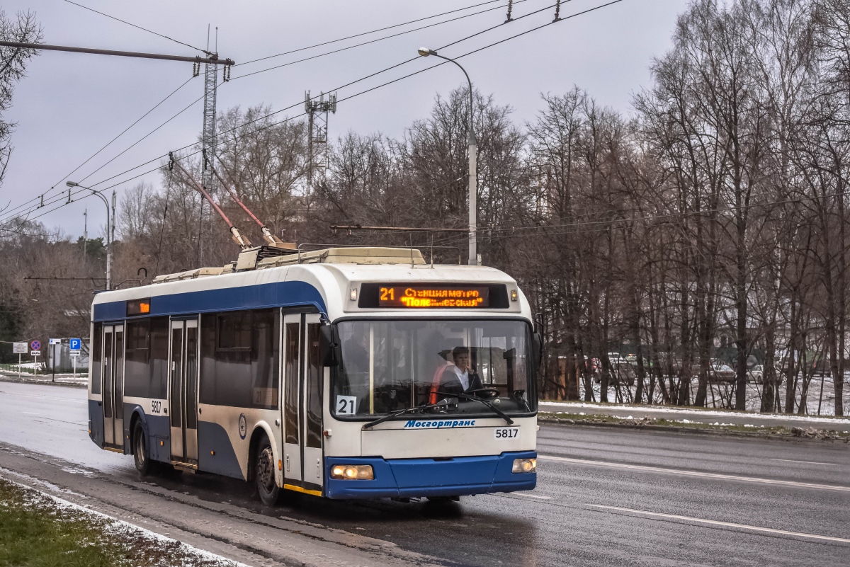 Москва, СВАРЗ-6235.01 (БКМ 32100М) № 5817