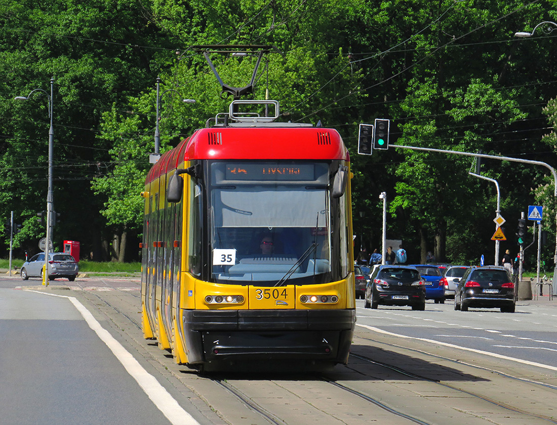 Варшава, PESA Swing 120NaDuo № 3504