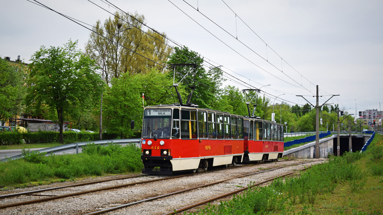 Ченстохова, Konstal 105Na № 646