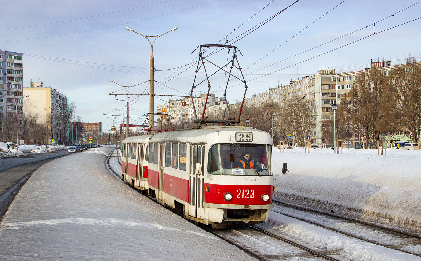 Самара, Tatra T3SU № 2123