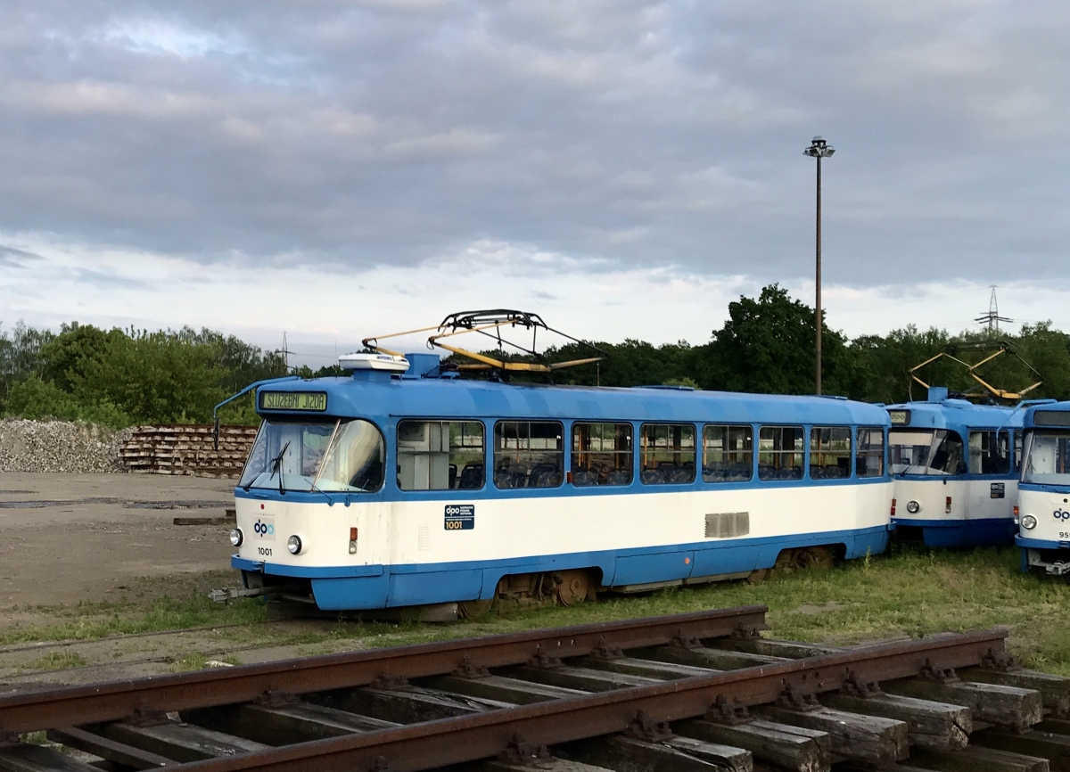 Ostrava, Tatra T3G — 1001