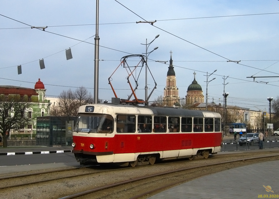 Harkiv, Tatra T3SUCS Br. 701
