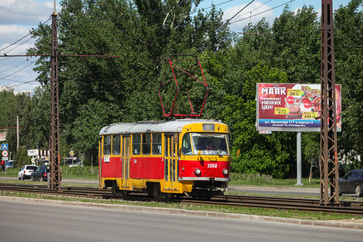 Барнаул, Tatra T3SU № 3068