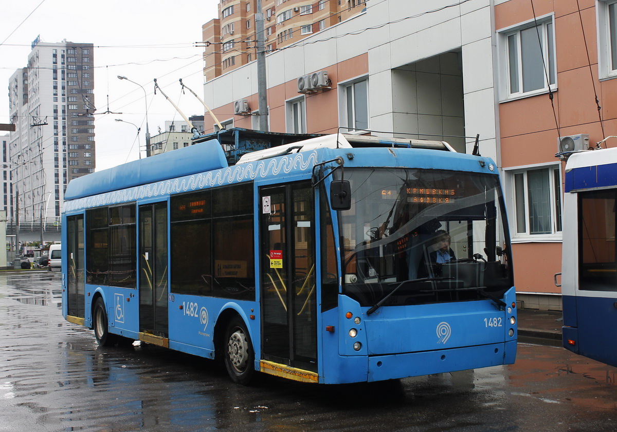 Москва, Тролза-5265.00 «Мегаполис» № 1482 Москва, Тролза-5265.00 «Мегаполис» № 1482