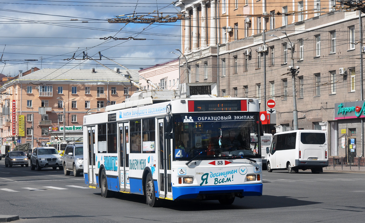 Омск, Тролза-5275.03 «Оптима» № 53