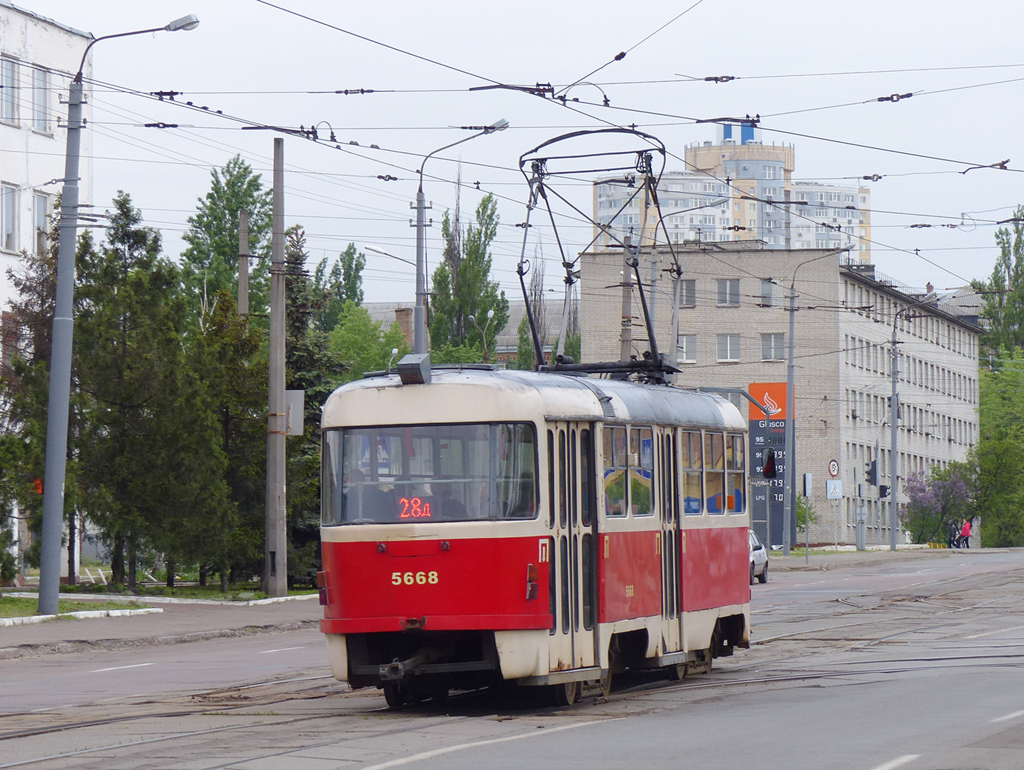 Киев, Tatra T3SUCS № 5668