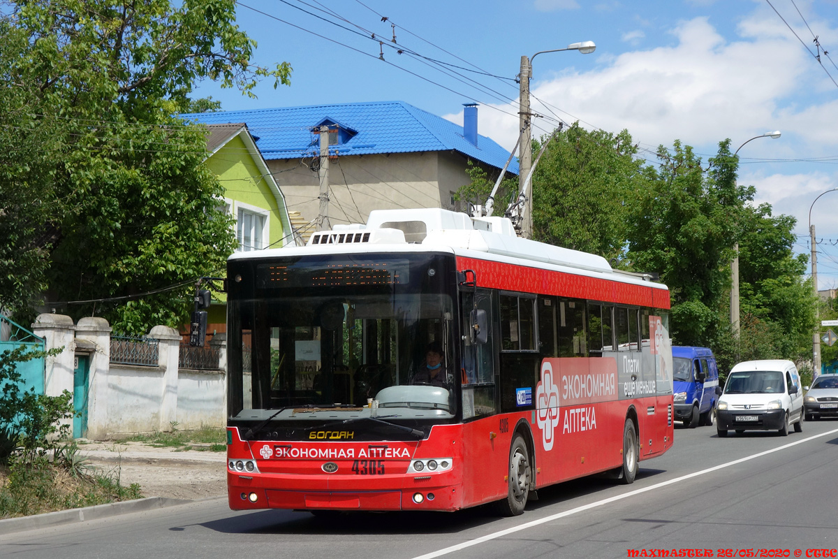 Крымский троллейбус, Богдан Т70110 № 4305