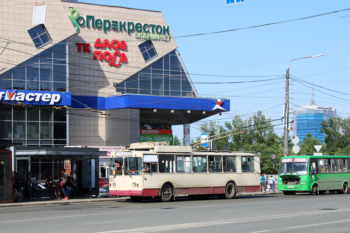 Челябинск, ЗиУ-682В-012 [В0А] № 1061