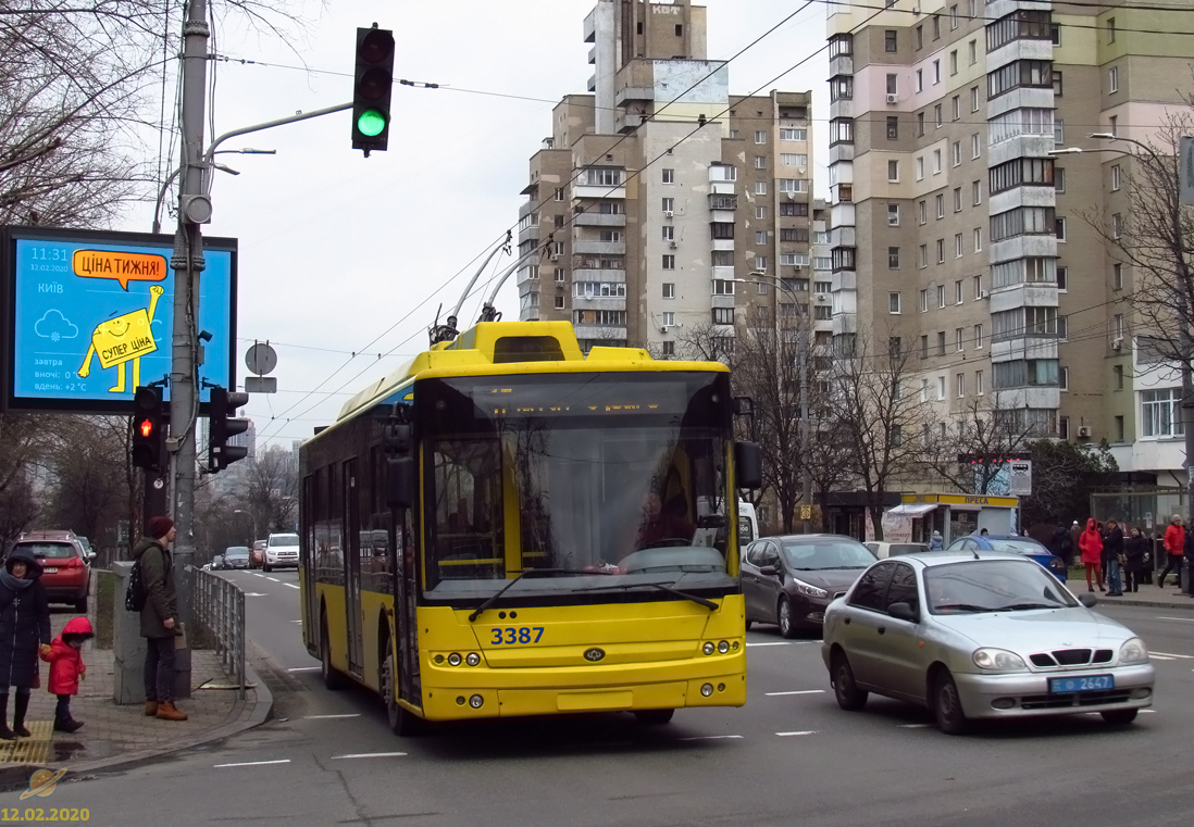 Киев, Богдан Т70110 № 3387