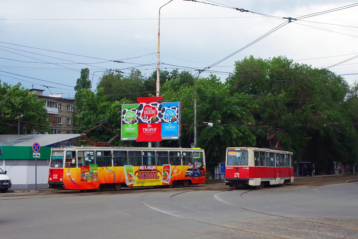 Саратов, 71-605 (КТМ-5М3) № 1240; Саратов, 71-605 (КТМ-5М3) № 1278