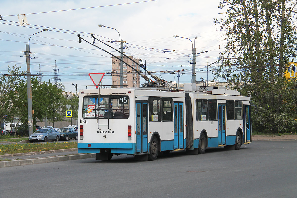 Санкт-Петербург, ВМЗ-6215 № 1130; Санкт-Петербург — Конечные станции и разворотные кольца