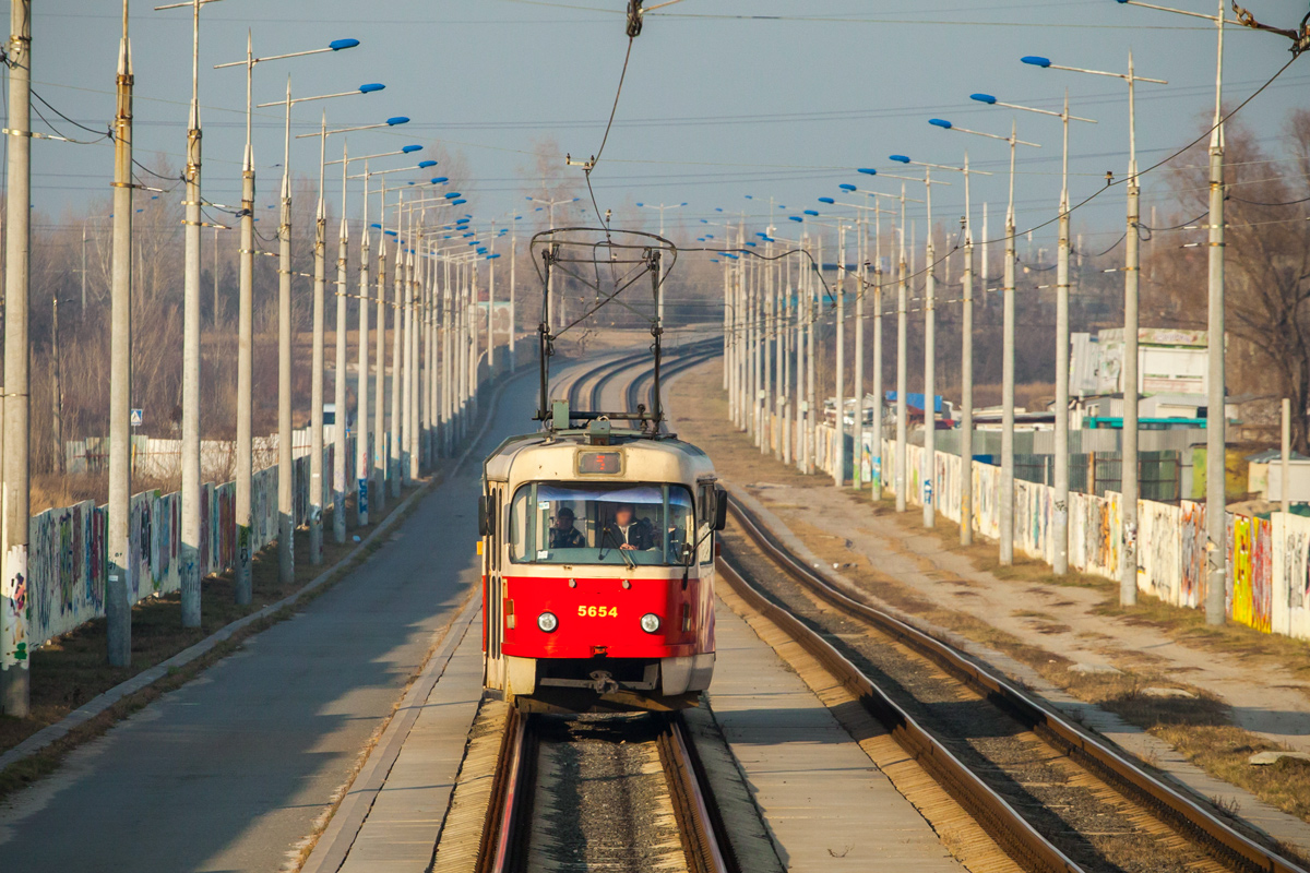 Киев, Tatra T3SUCS № 5654